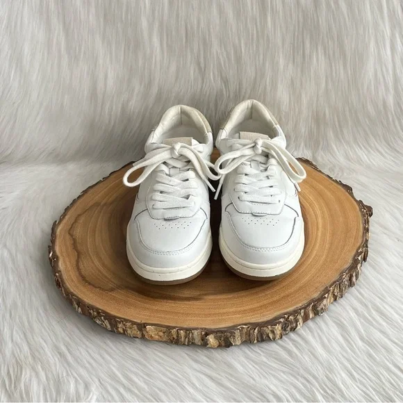 LIKE NEW Madewell leather court sneakers - Picture 8 of 14